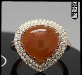 批發供應白金南非鉆天然緬甸翡翠豆種葫蘆戒指價格 廠家 圖片